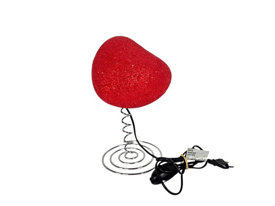 Image 1 of Pop Art - NFK Beleuchtung - Herz - Tischlampe - 80er Jahre