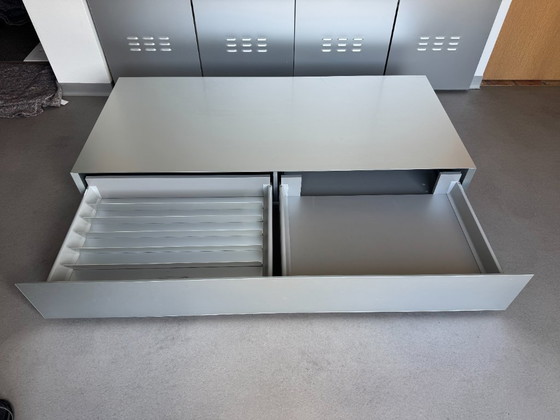 Image 1 of MDF Italia Aluminium Lowboard (AROSIO)