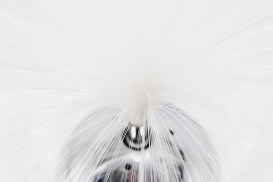 Image 1 of Lampe de table vintage à fibre optique des années 1970