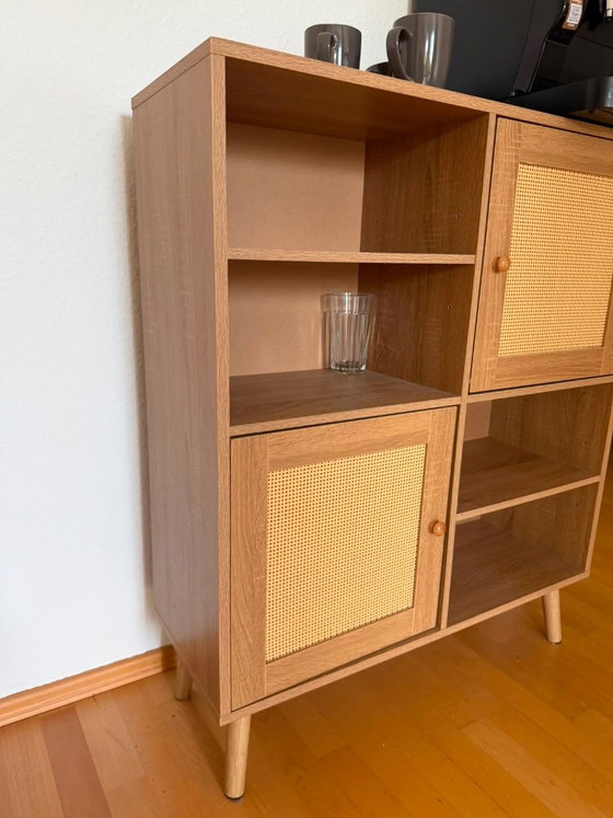 High-quality Rattan Sideboard – Wood (photo 2 of 5)
