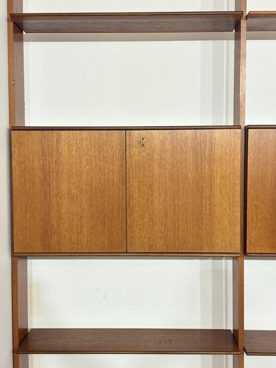 Modulares Mid-Century Wandregal von interna / Teak-Regalsystem 60er Jahre – Wood (photo 4 of 21)