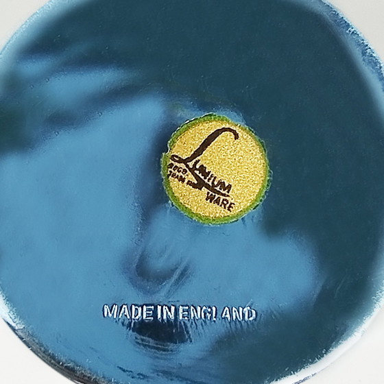 Image 1 of 1960s Gorgeous Light Blue Cocktail Shaker by Lumium in Pure Aluminum. Made in England