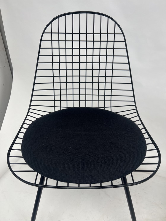 Image 1 of Two Vitra Eames Wire Chair DKX-5 chairs set