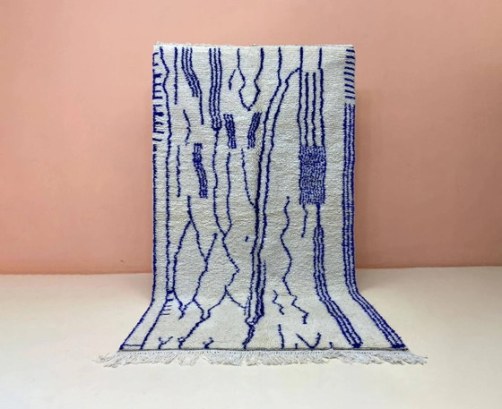 Handgefertigter traditioneller Teppich 250cm x 150cm Marokkanisch – Teppiche & Läufer, Wool (photo 9 of 9)