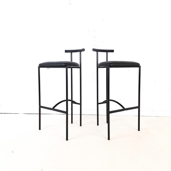Image 1 of 2x vintage bar stool Tokyo Rodney Kinsman Bieffeplast
