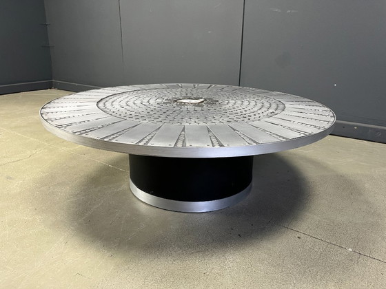 Image 1 of Tavolino da caffè in mosaico di Raf Verjans, anni '70