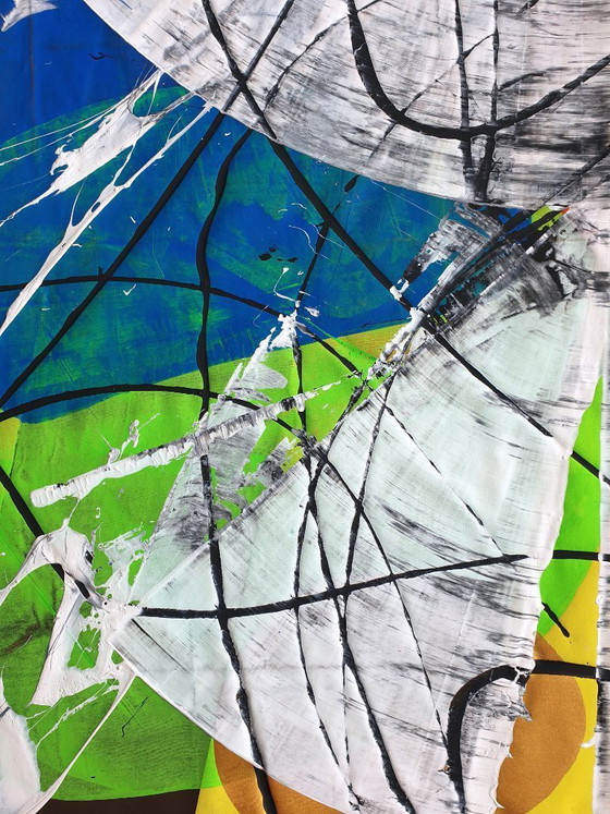 Image 1 of Jürgen Angeler - The Blue Dimension - 200 x 140 cm