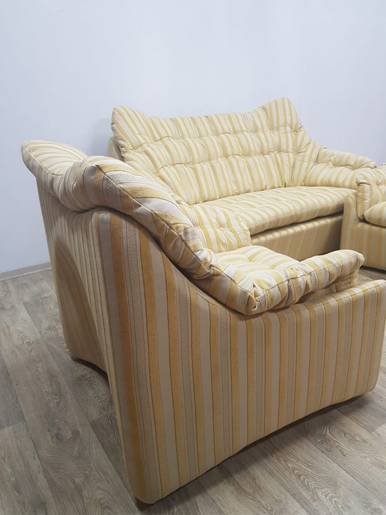 Mid-Century Modern Space Age Modular Sofa, 1960s, Set of 3 (photo 16 of 24)