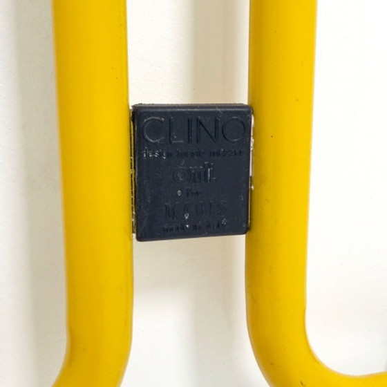 Image 1 of Clino Tubular Folding Wall Table by Mario Mazzer for Magis, 1980s