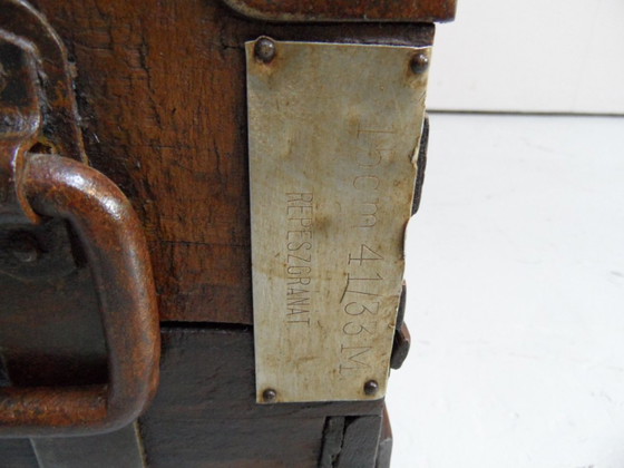 Cassapanca militare antica – Armadi contenitori, Wood, Klassiek (photo 7 of 11)