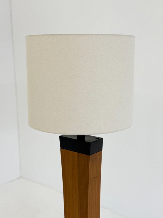 Italiaanse Mid Century Vloerlamp Van Teakhout – Vloerlampen, Wood, Metal (photo 19 of 23)