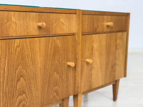 Image 1 of 2x Very beautiful vintage bedside tables / nightstands / side tables Mid-Century