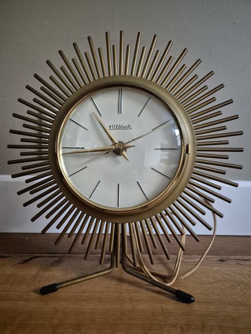 Tafelklok Hilbink - Sunburst