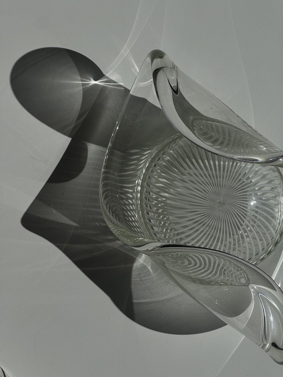 Image 1 of Dekoratives Glasobjekt aus Italien, 1970er Jahre