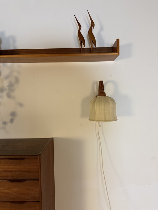 Vintage teak wall lamp, Domus '70