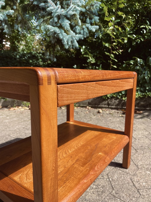 Table d'appoint en teck par Salling Stolefabrik