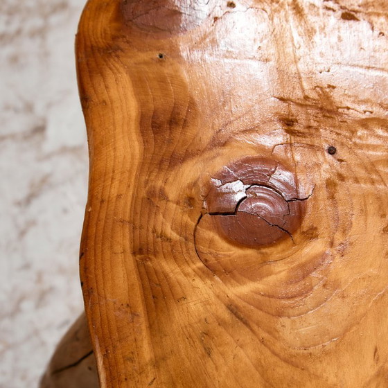 Image 1 of MK11294 Brutalistisch grenen bankje