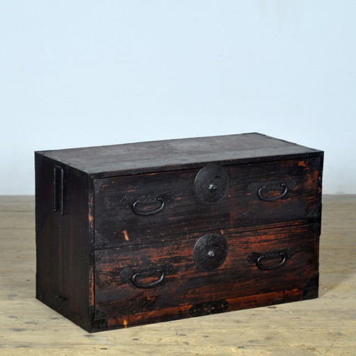 Japanse Tansu ladekast, circa 1890