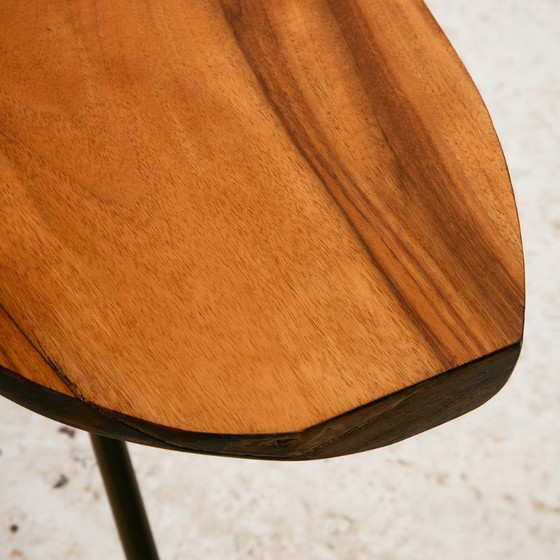 Image 1 of MK11231 Tavolino in tronchi lavorato a mano