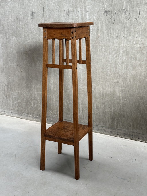 Mesa auxiliar para plantas estilo Art Déco - pedestal