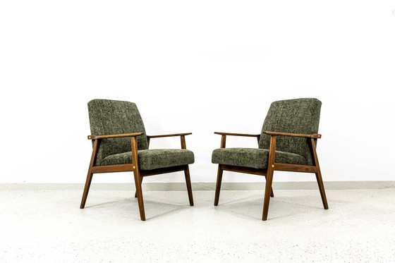 Image 1 of Vintage Armchairs, Bystrzycka Fabryka Mebli, Poland, 1970s