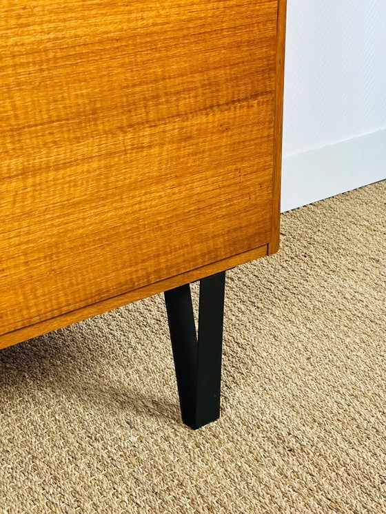 Image 1 of Enfilade haute Vintage Scandinave et teck, 1960