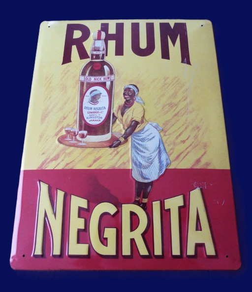 SIGN OR SIGNBOARD RHUM BOLD