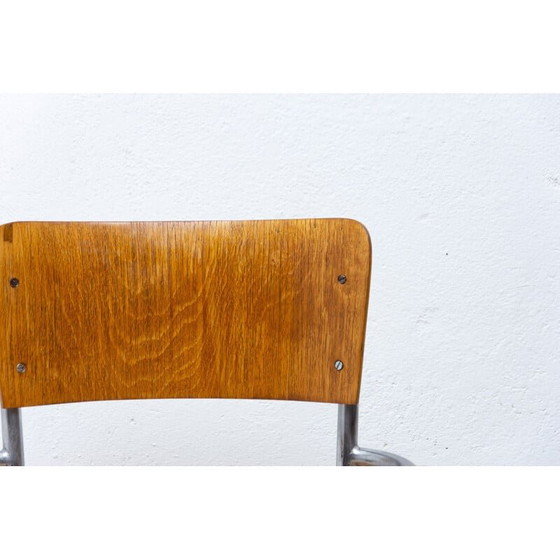 Image 1 of Vintage tubular desk chair by Mart Stam for Kovona, 1950s