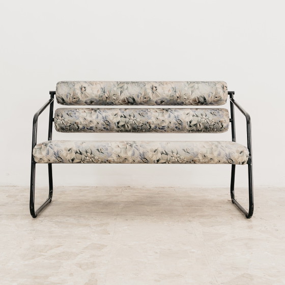 Image 1 of Memphis Style 1980s Postmodern Two-Seater Sofa