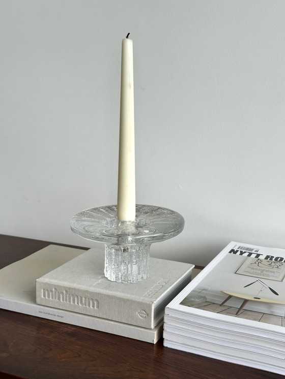 Image 1 of Iittala Bolero kandelaar vintage Timo Sarpaneva 70’s Finland 