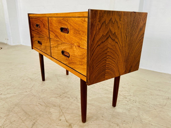 Image 1 of Vintage Danish Mid-Century Rosewood Chest of Drawers, 1960s