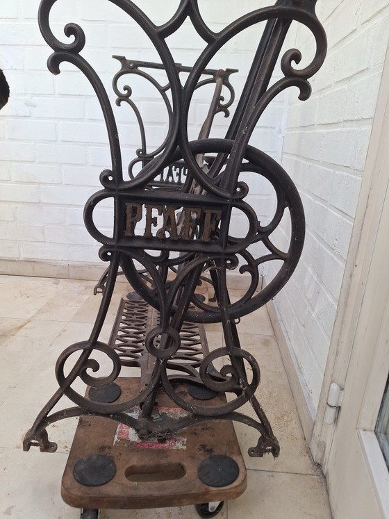 Volano Pfaff – Tavolini, Cast Iron, Wood (photo 6 of 7)