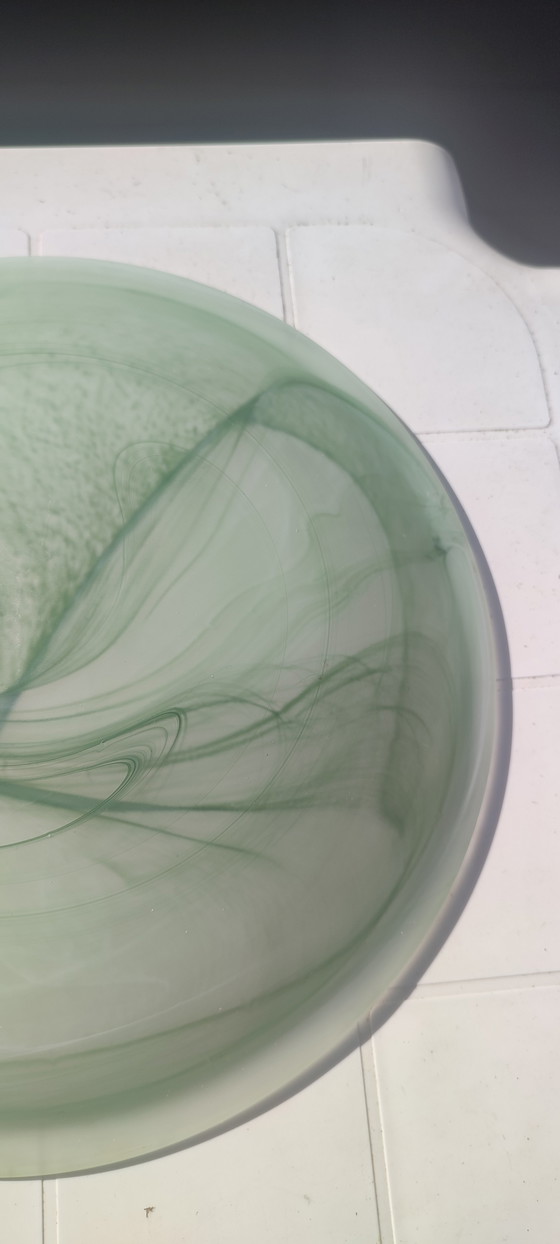 Image 1 of Handgefertigtes, modernes Waschbecken aus mundgeblasenem Glas