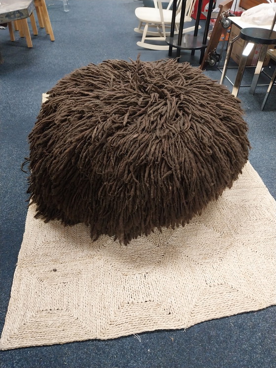 Image 1 of 1 x Pouf Rasta di Paolo Haubert per Avec Arcade Italy diametro 90 cm