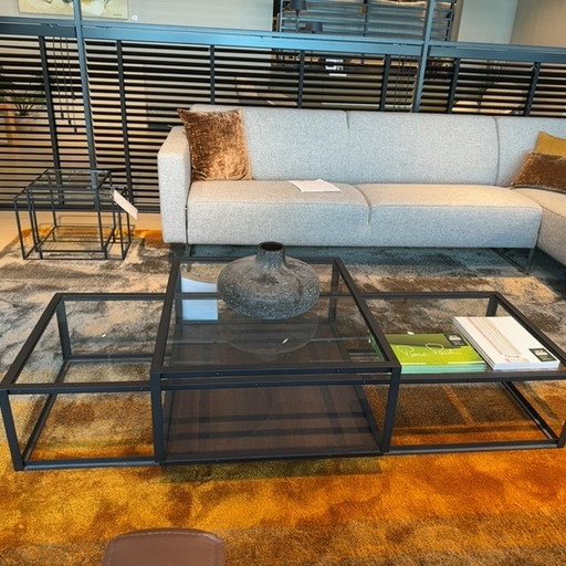 Spectrum Tangled coffee table with side table