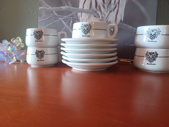 Image 1 of Vintage Rombouts Coffee Cups Thomas Germany