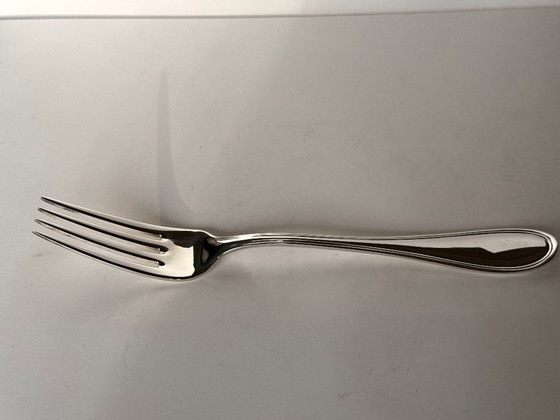 Image 1 of Wilkens Sterling Silver Swedish Faden cutlery 90 pieces 
