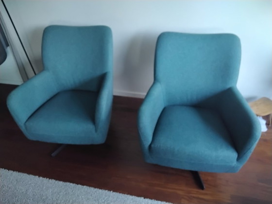 Image 1 of 2 Bert Plantagie Bolero chairs in excellent condition