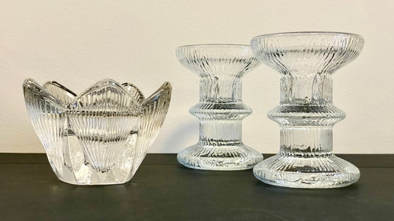 Image 1 of Candelieri in cristallo in stile vintage nello stile di LITTLA