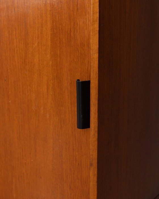 Image 1 of Vintage 1960s highboard in Italian-designed teak wood 