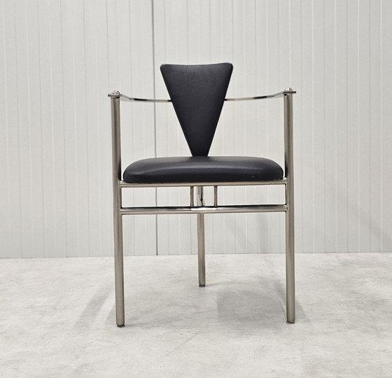 Image 1 of 4x sedie da pranzo Belgochrom