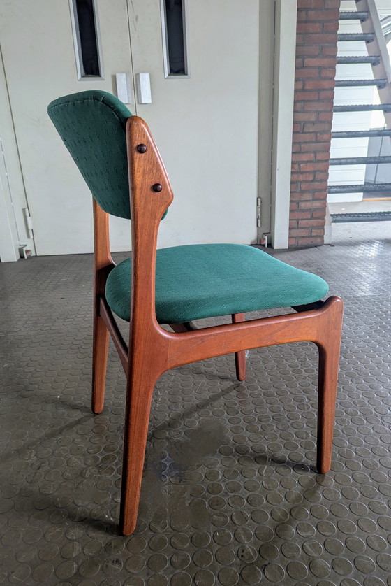 Image 1 of 4x Erik Buch Model 49 Chairs - O.D. Møbler - 1960