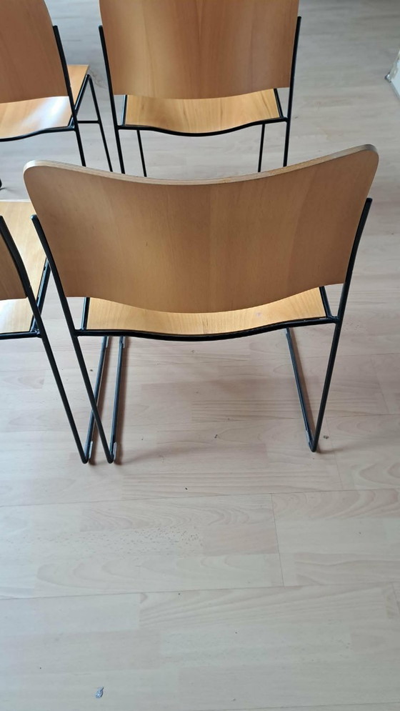 Image 1 of 4 chaises originales Howe Classic / design 40/4