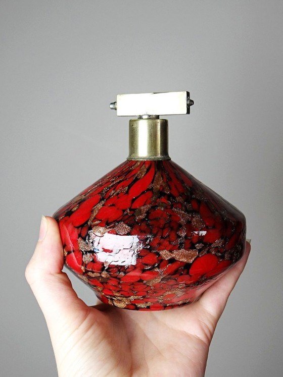 Image 1 of Vintage Vincenzo Nason Murano aventurijn glazen set uit de jaren 1950-1960
