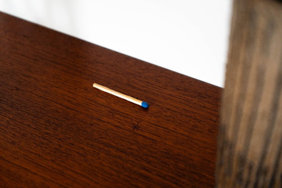 Image 1 of Modulaire wandkast van teakhout, Deens design, jaren 60, gemaakt in Denemarken.