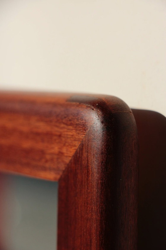 Image 1 of Miroir Rectangulaire en teck - Vintage - 04.01.24.02 