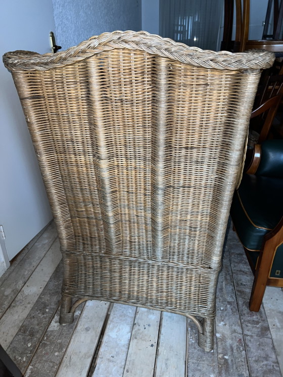 Sillón de ratán – Sillones, Rattan, Textile (photo 5 of 5)