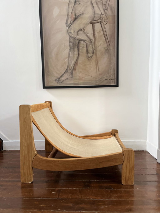 Chaise longue Mid Century
