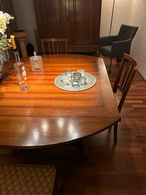 Klassischer Tisch, Esstische, Holz, Braun (Foto 3 von 7)