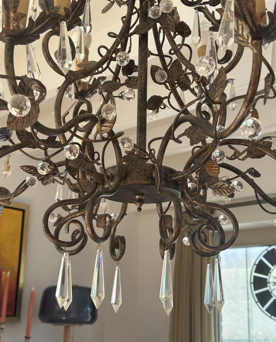 Lampadario in bronzo in stile fiorentino (photo 3 of 5)